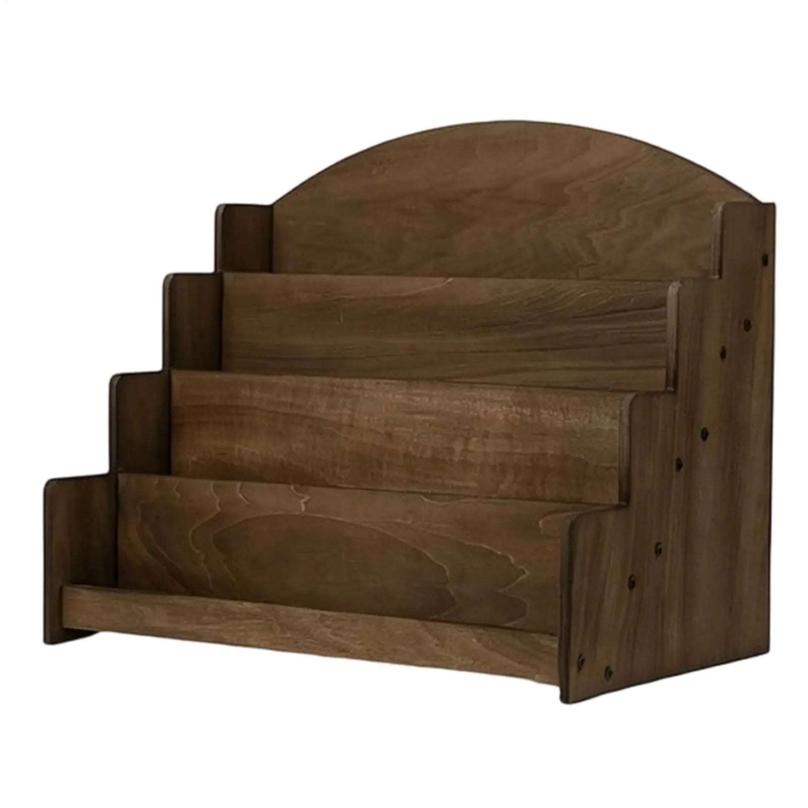 Trading Card Stand 4-Tier Countertop Notes Rack Baseball Desktop