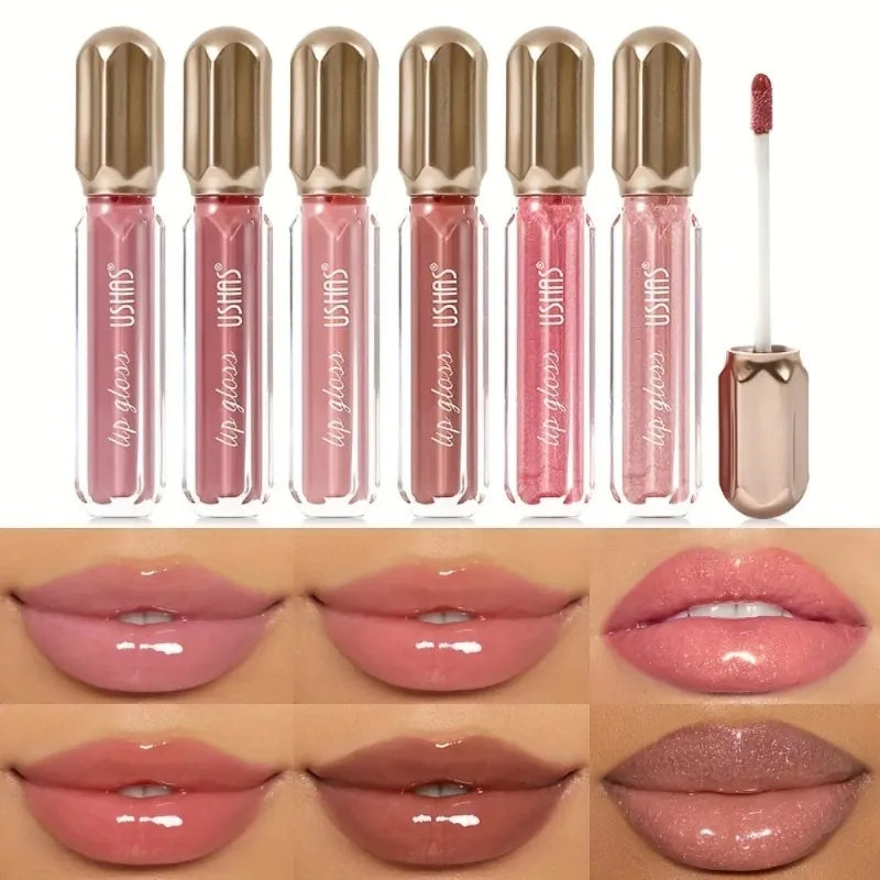 Mirror Pearl Lip Gloss Waterproof Long Lasting Moisturizing Lipstick