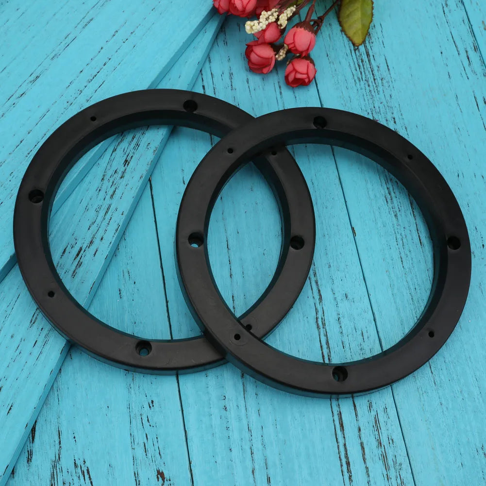 Universal 6.5 Inch Beveled Car Speaker Spacer Adapter Refitting Audio Mat Zpaxo Default Title