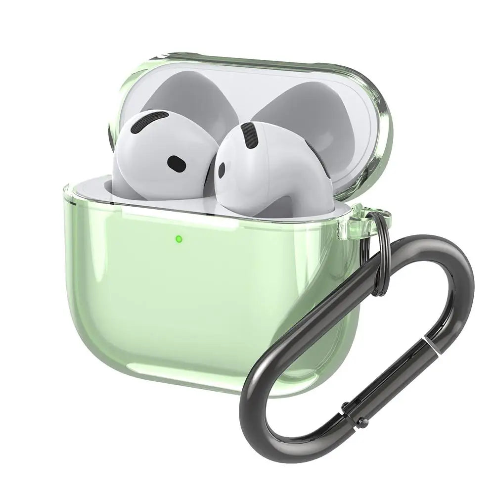 Transparent Protecitve Case Apple Airpods 4 Clear Soft TPU 4th Zpaxo