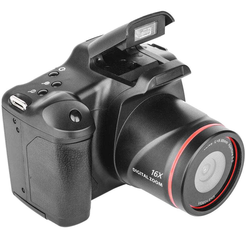 1080P 16MP Camcorder 16X Zoom Vlogging Camera LCD Screen Video