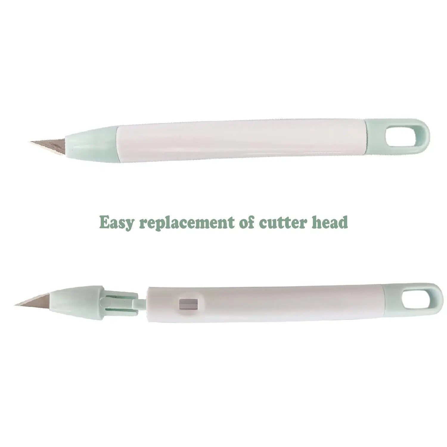 1 Pc Craft Hobby Knife Knife with 7 Pcs Knife Blades,Basic Knife Setfor Art,Scrapbooking,Stencil,Precision Carving Craft Knife Zpaxo