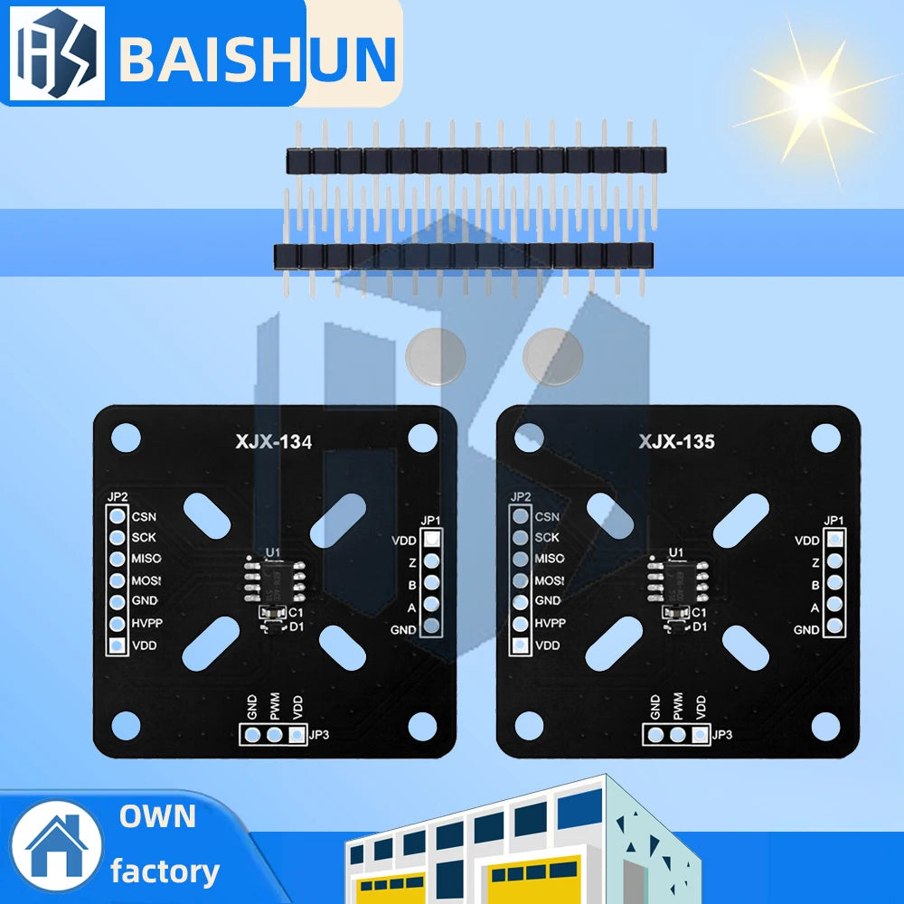 Arduino-compatible 42-Step Stepper Motor MT6701CT MT6816CT Magnetic Zpaxo