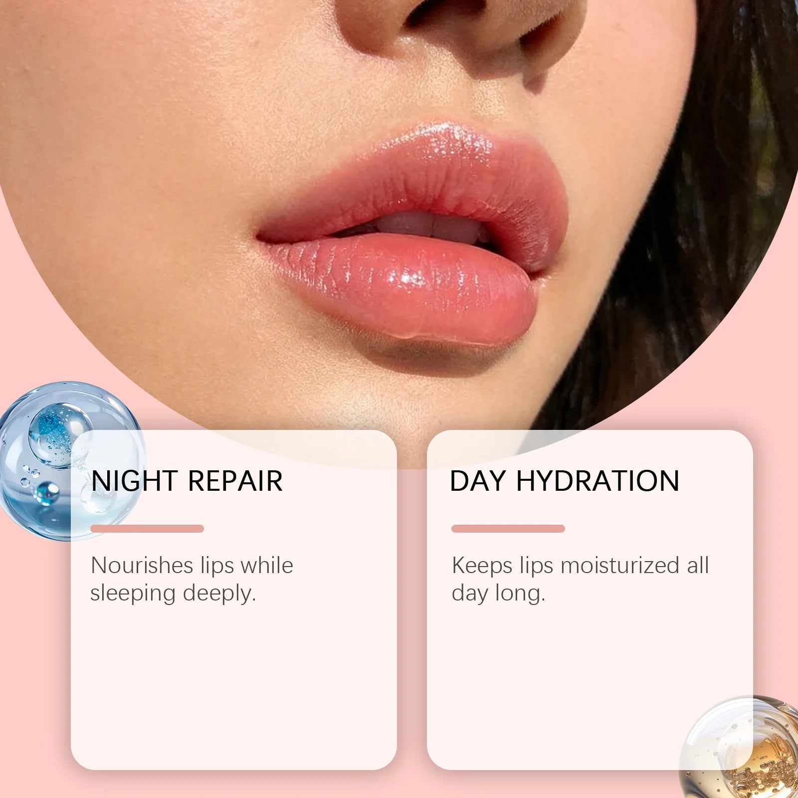 Lip Mask Berry Overnight Lip Sleeping Mask Stuffer Luxurious Lip Care for Dryness & Flaky Skin Moisturizing Without Greasiness Zpaxo