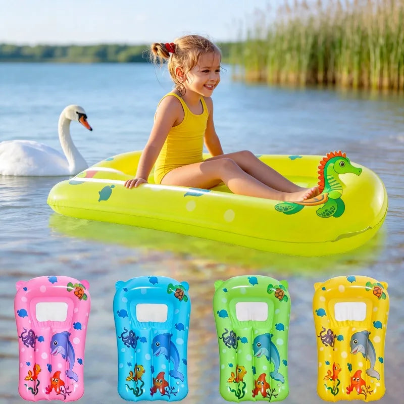 Inflatable Water Hammock Pool Float – Air Mattress Ring