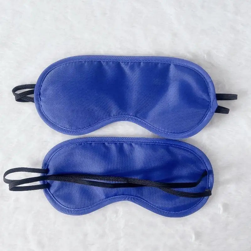 Multicolor Silky Sleep Eye Mask Light Blocking Soft Elastic Strap Zpaxo one size C
