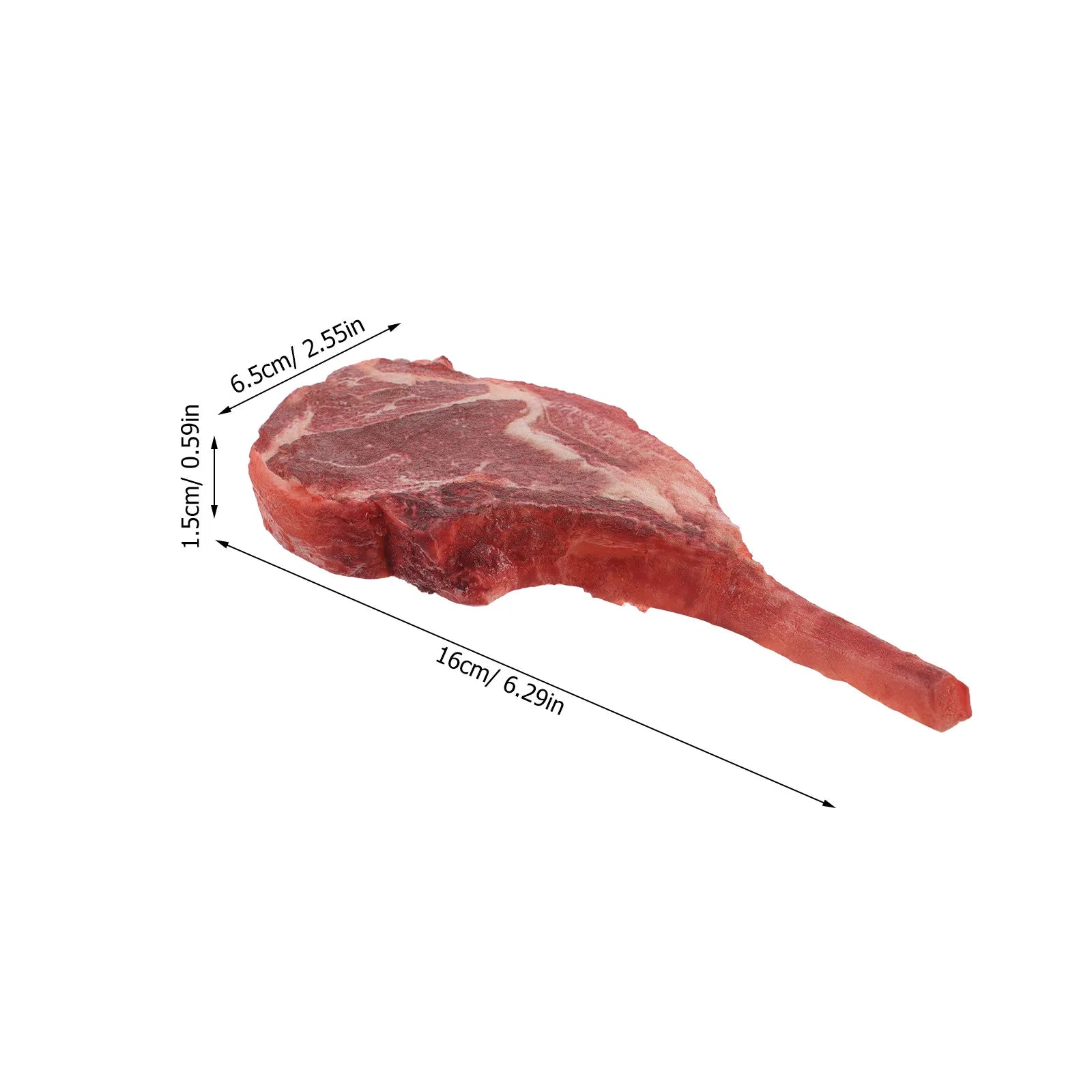 Artificial Steak Fake Fresh Meat Plastic Realistic Food Prop 6 29x2