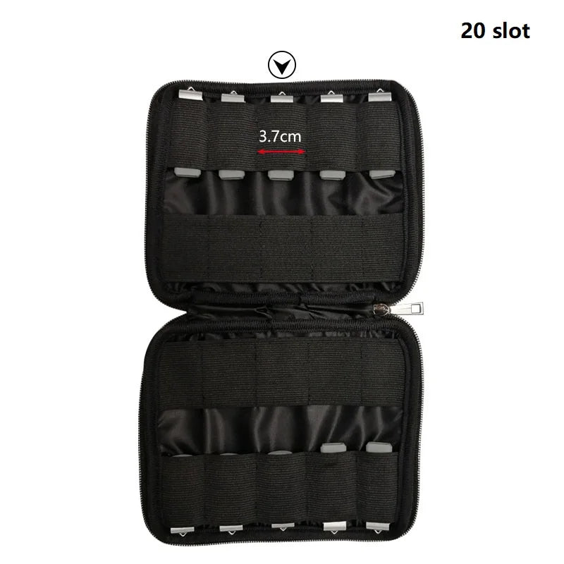 Double Layer USB Flash Drive Case Stick Carrying Thumb Memory Zpaxo