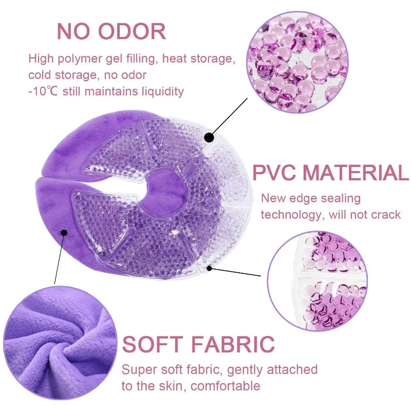 Breast Therapy Pads Cold Breastfeeding Gel Essentials Postpartum