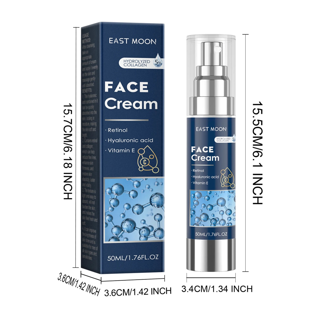 East Moon Retinol Face Cream for Men – Anti-Aging & Firming Men's Face Cream Zpaxo
