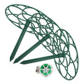 1Set Sunflower Flower Support Frame Garden Plant Support Trellis Climbing Plant Stakes Peony Tomato Rose Outdoor Zpaxo Default Title