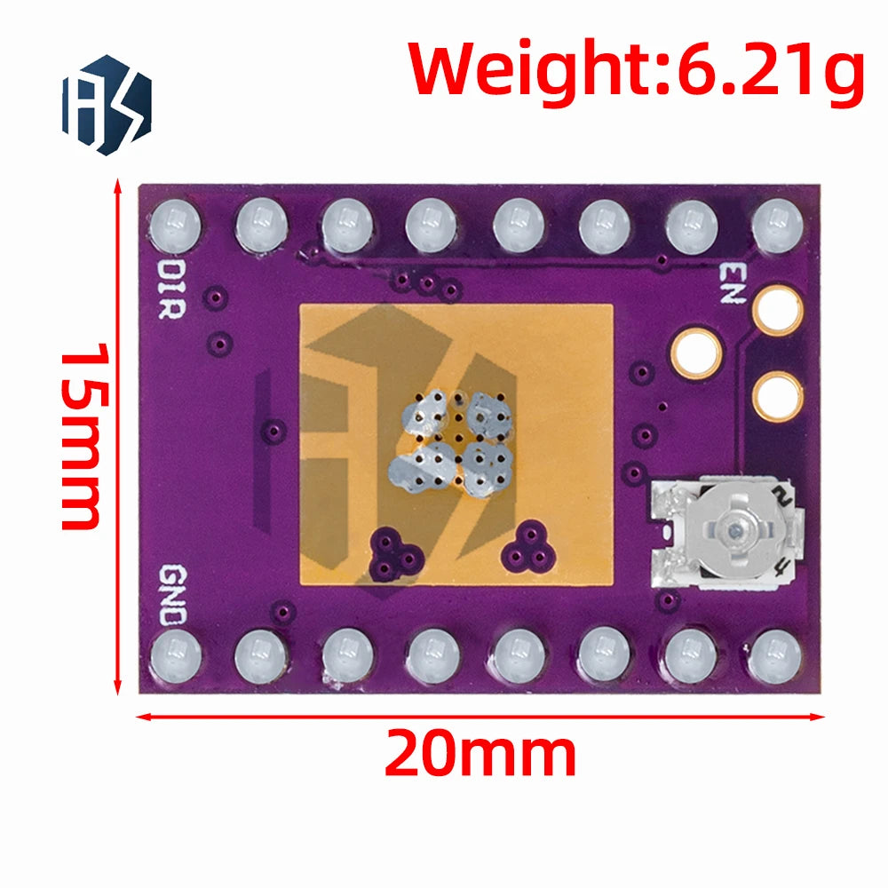 5 5v-28v TMC2130 TMC2209 Compatible Stepper Motor Silent Driver Zpaxo
