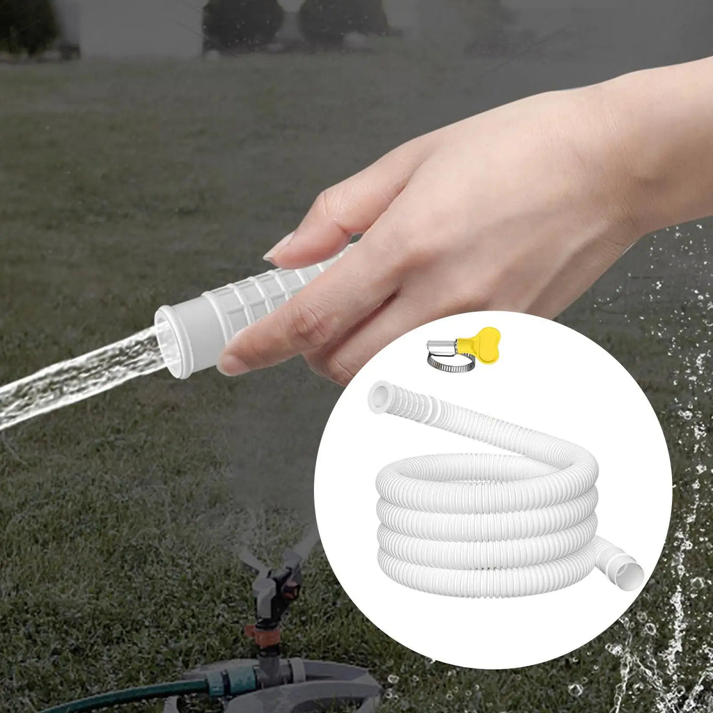 Air Conditioner Drain Hose Flexible Extension Tube Clamp Thickened
