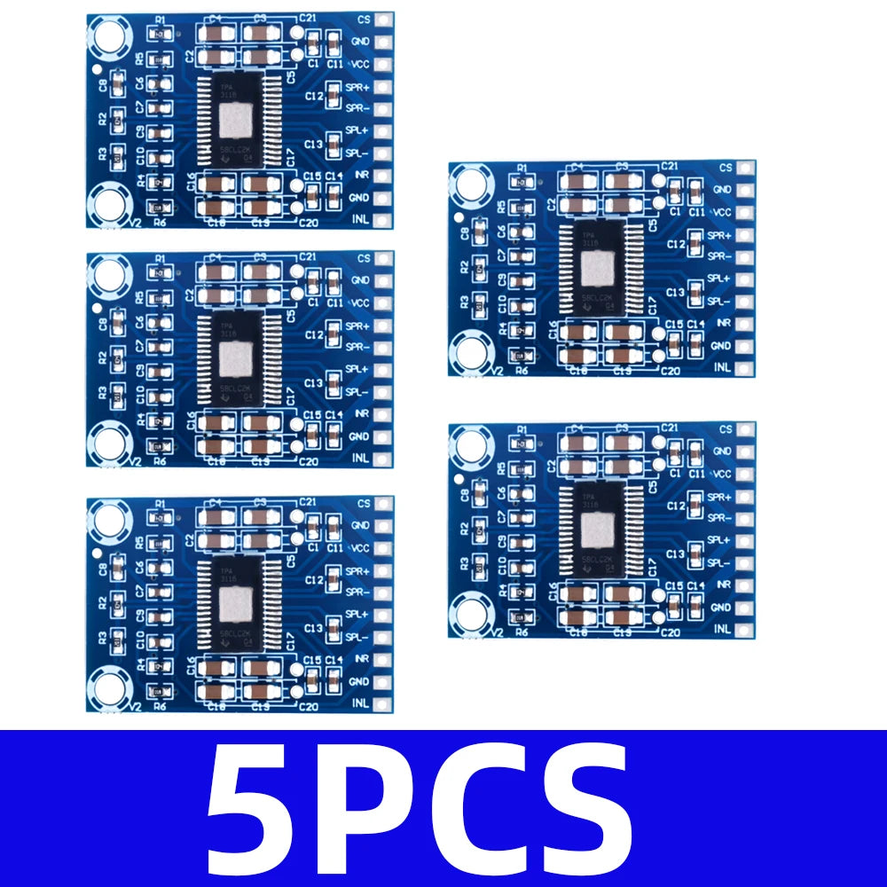 XH-M562 DC 12V-24V 2x50W Dual Channel Mini Digital Amplifier D Class Zpaxo 5PCS Model 1