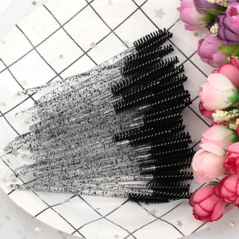 5 Eye Lash Brushes Eyebrow Brush False Eyelashes Extension Tools