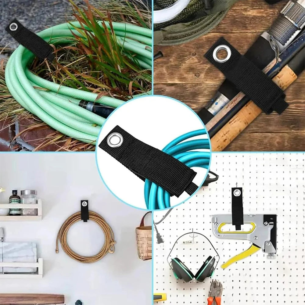1/3/5/10Pcs Heavy-Duty Storage Straps Extension Cord Straps Organizer Cord Wrap Keeper Cable Management Garage Storage Zpaxo