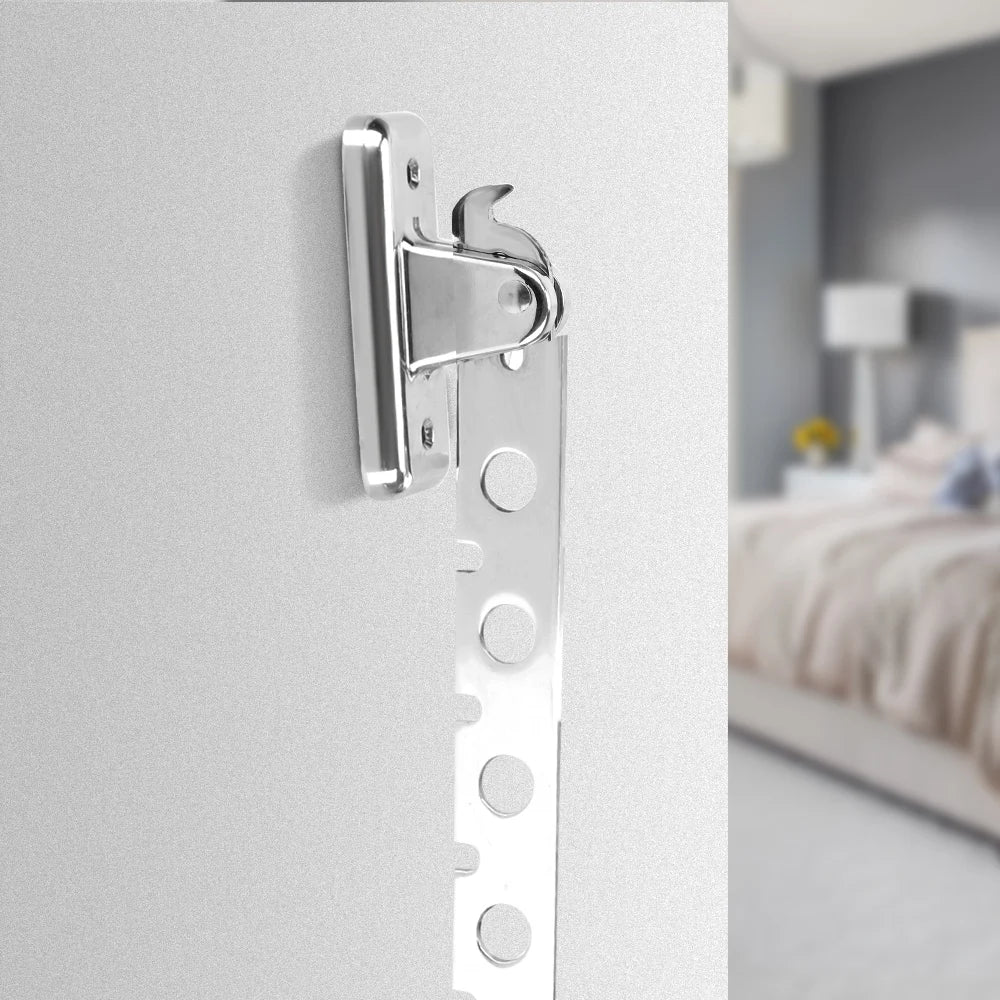 Indoor Space Saving Stainless Steel Wall Mounted Clothes Folding