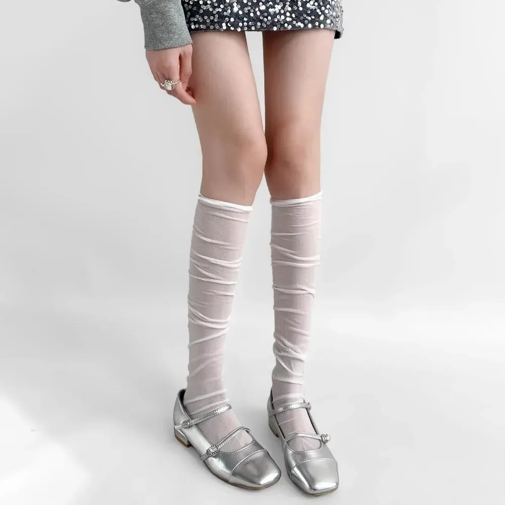 Sweet Woman Sexy Stockings Summer Soft Girls Ballet Socks Thin Breathable Leggings Socks Loose Costumes Zpaxo