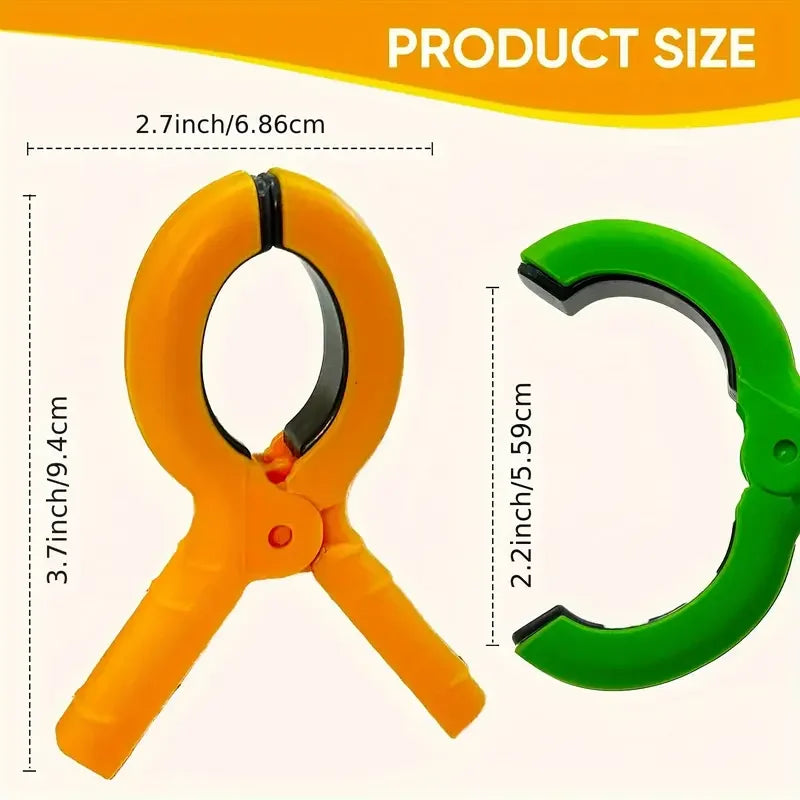 8 Heavy Duty Beach Towel Clips - Windproof for Pool, Cruise & Chairs Zpaxo