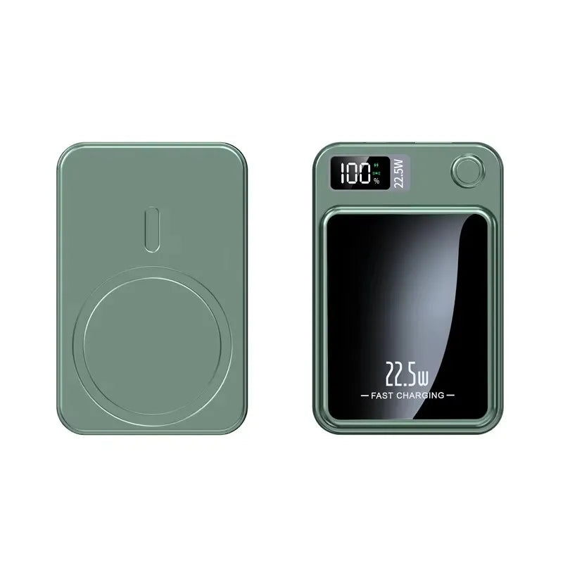 Magnetic Wireless Power Bank 50000mAh 22 5W Fast Charging External Zpaxo