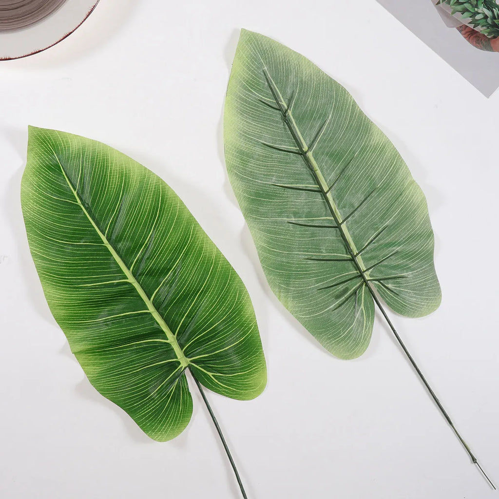 Fake Leaves Greenery Decor Artificial Photography Backdrop Home