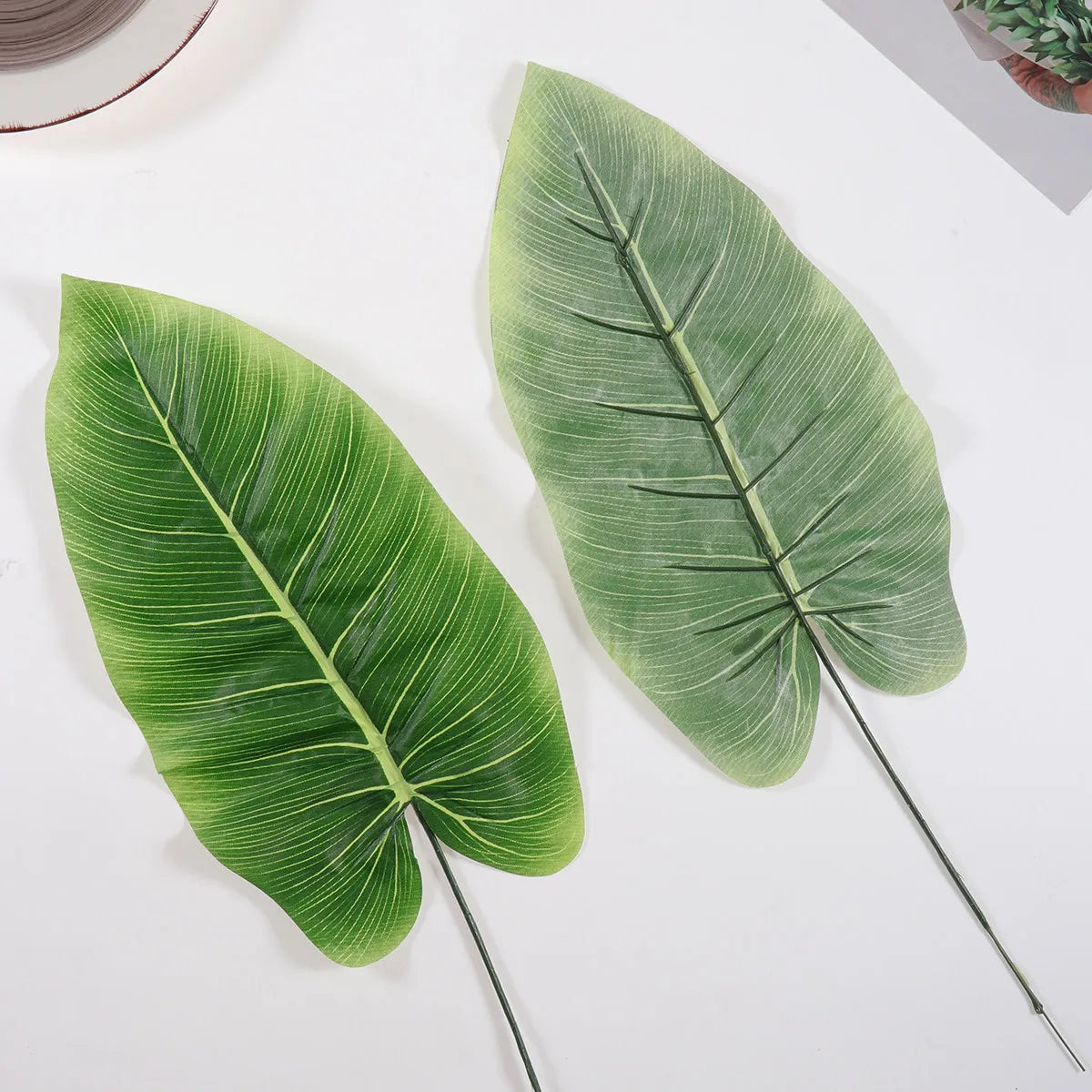 Fake Leaves Greenery Decor Artificial Photography Backdrop Home