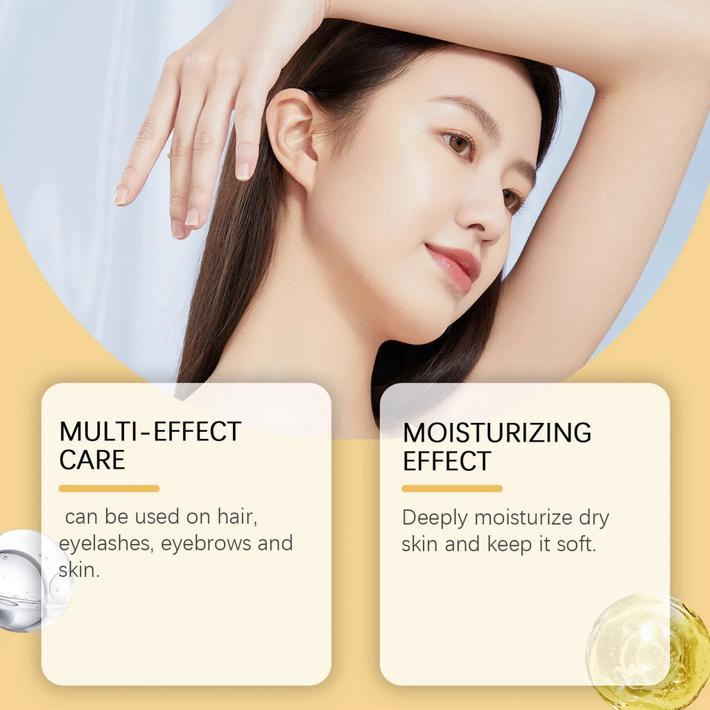 Organic Castor Oil for Hair, Eyebrows & Skin – 100ml Castor Essential Oil Zpaxo
