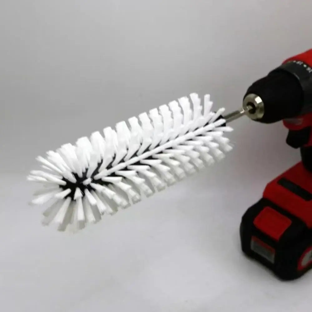 High-density Bristles Drill Brush No Scratches Round Bristle Wheel Zpaxo