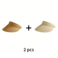 Women's Sun Hat Foldable Large Brim Open Beach Outdoor Use