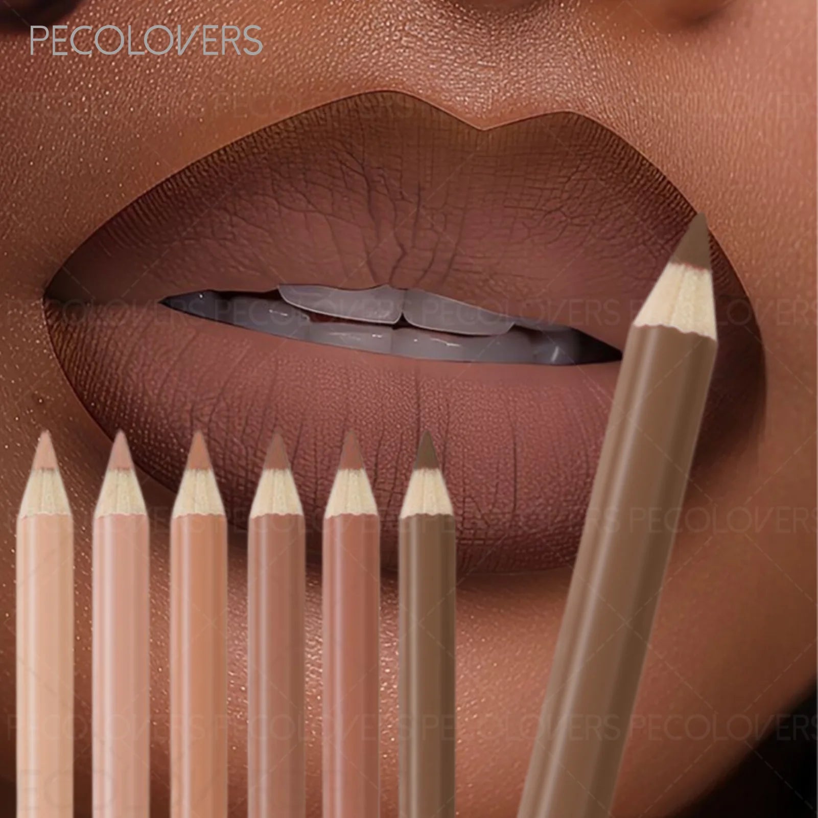 Matte Lip Liner Lipstick Waterproof Sweatproof Smooth Makeup Zpaxo