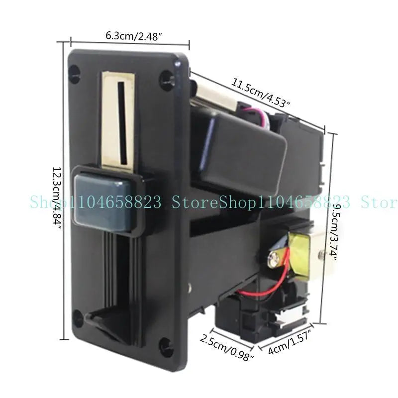 LED Front Panel Electronic Coin Acceptor Comparison Selector Zpaxo