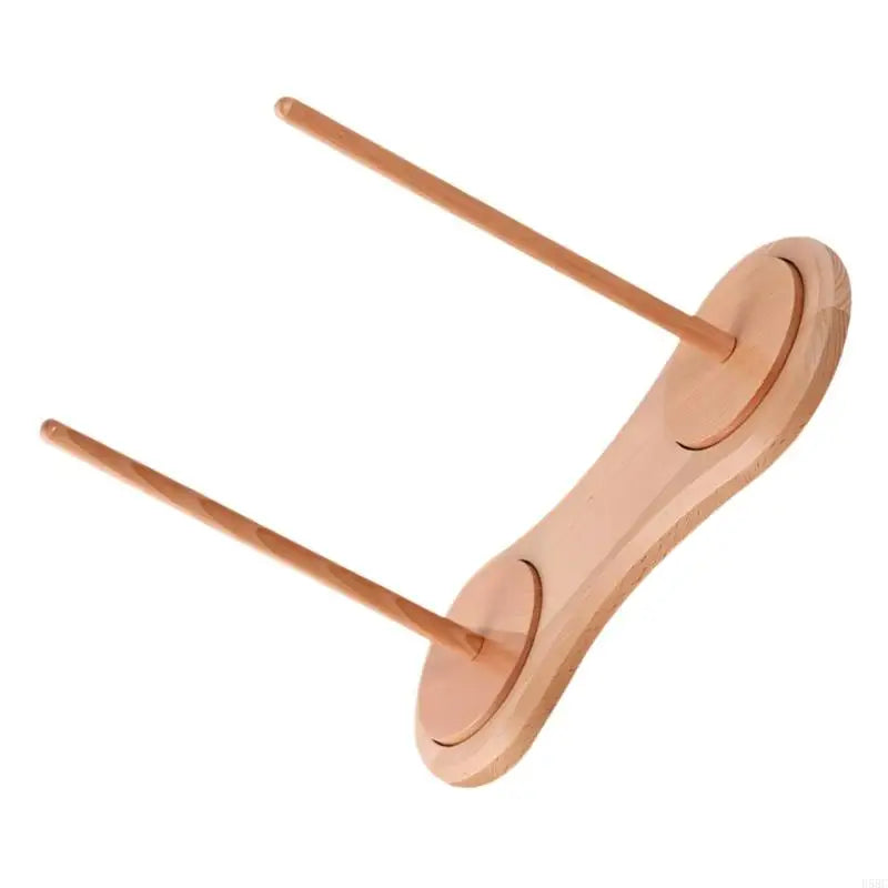 360 Degree Rotating Wooden Yarn Holder Thread Spool Organiser Stand