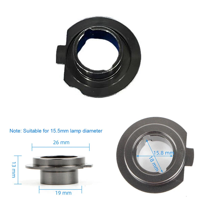CM1Pcs Car LED Headlight Bulb Base Adapter Socket Holder V7-9005 9006 Zpaxo V7-H7