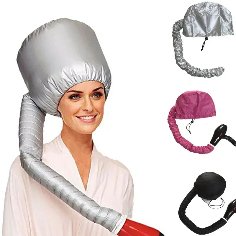 Portable Hair Bonnet Dryer Cap – Diffuser & Oil Treatment Hair Bonnet Dryer Cap Zpaxo