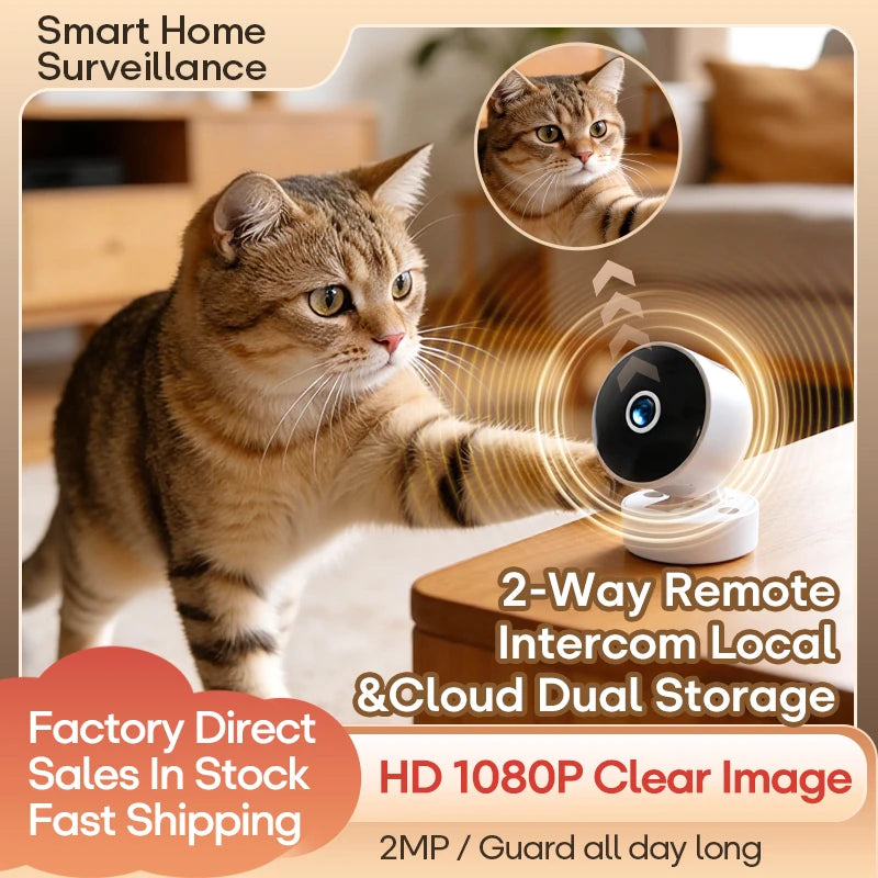 4K HD Wireless Wifi Camera Infrared Night Vision Mini Outdoor Smart