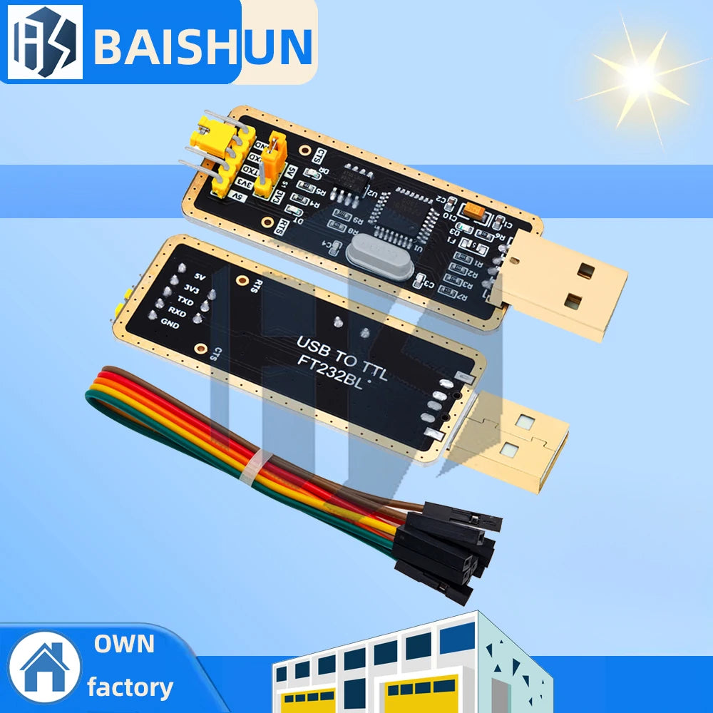 FT232 FT232BL FT232RL USB 2 0 TTL Level Download Cable Serial Board Zpaxo Default Title