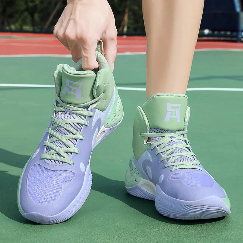 Men's Basketball Shoes Breathable Cushioning Non-slip Wearable Runing