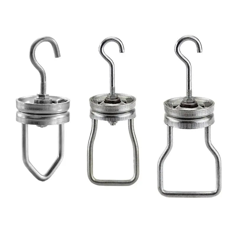 Rotating Spinner Hook Steel Swivel Heavy Duty Powder Coating Paint Zpaxo