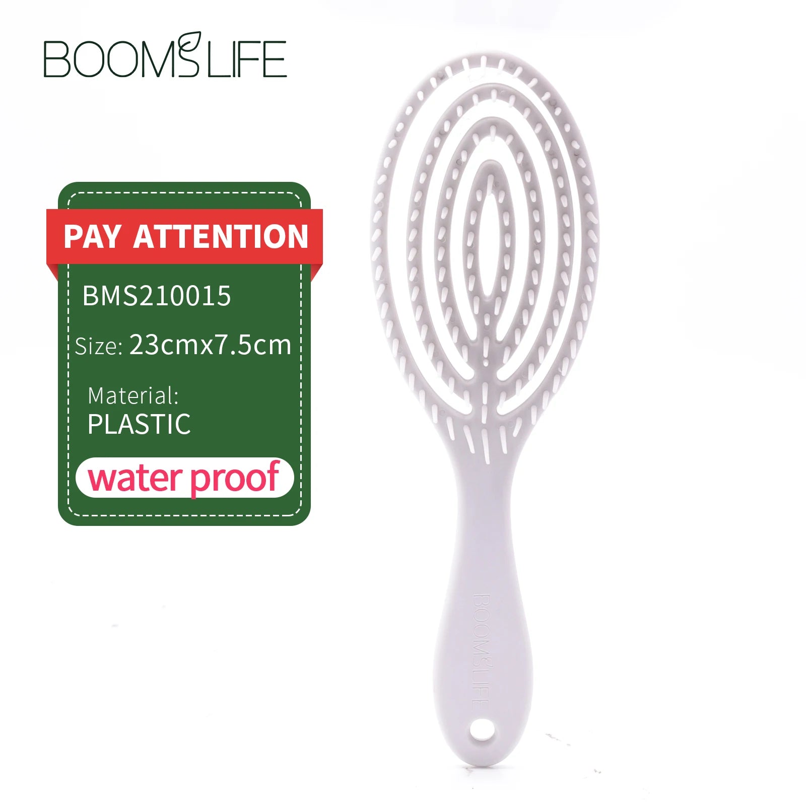 Vented Hair Brush WideTeeth Anti-static Comb for Women Scalp Massage Wet Dry Hairs Combs Detangling Hairdressing Styling Tools Zpaxo Grey Brush