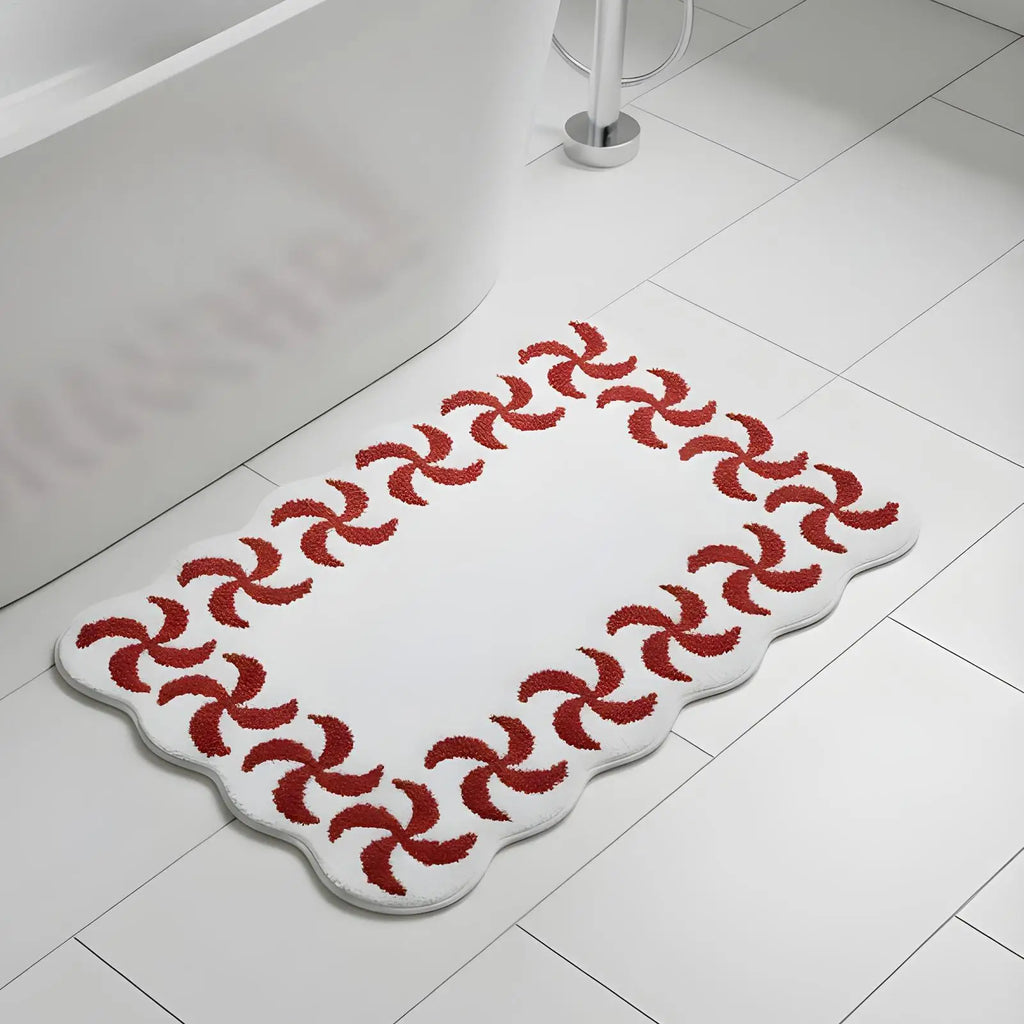 Gingerbread Doormat Christmas Welcome Mat 60x40cm Non Slip Absorbent