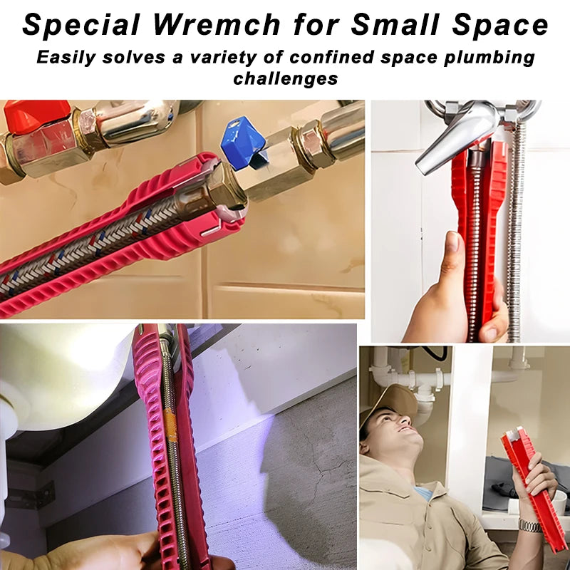 14-in-1 Multi-functional Wrench Sink Faucet Plumbing Repair Tool