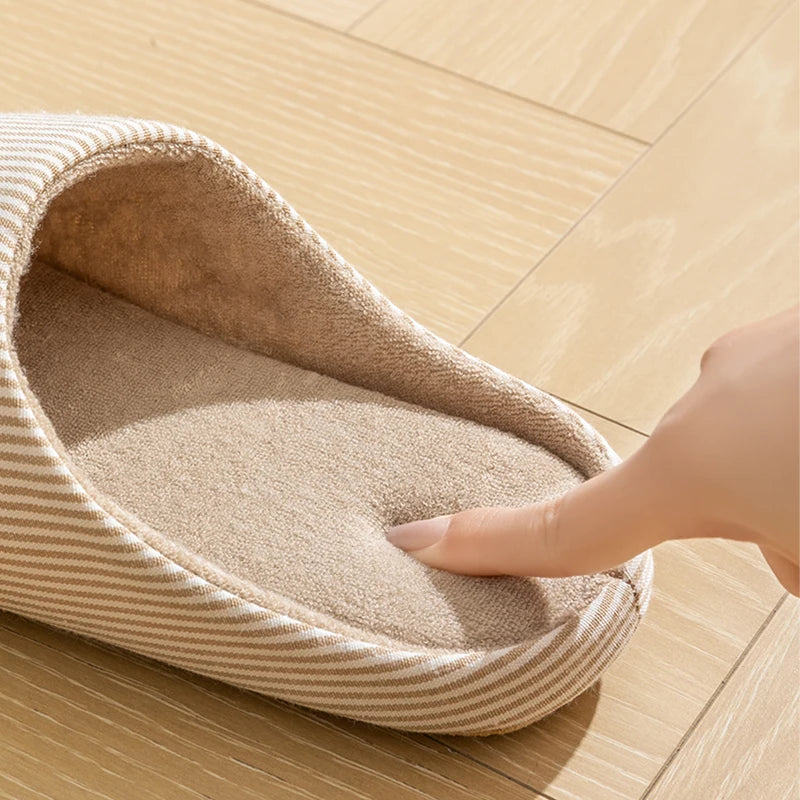Minimalist Solid Women's Slippers Home Lightweight Soft Sole Indoor Zpaxo