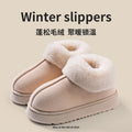 2025 Women's Fashion Snow Boots Fluffy Plush Faux Fur Soft Slippers