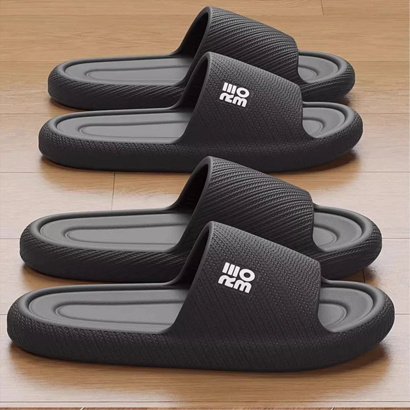 Summer Fashion Slippers Men Shoes Cloud Home Flat Sandals Massage