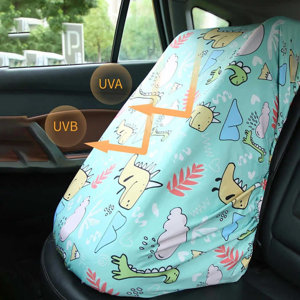 Car Seat Shade Cover Baby Safety Sun UV Protection Vehicle Zpaxo