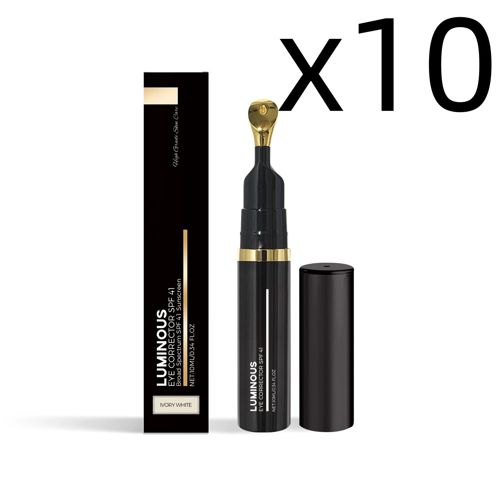 Tremella Eye Concealer for Dark Circles, Fine Lines & Hydration Eye Concealer Zpaxo 10ml Boxed X 10PCS