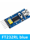 FT232RL FT232BL FTDI USB-TTL Serial Adapter Module 3 3V-5 5V Mini Zpaxo FT232RL blue