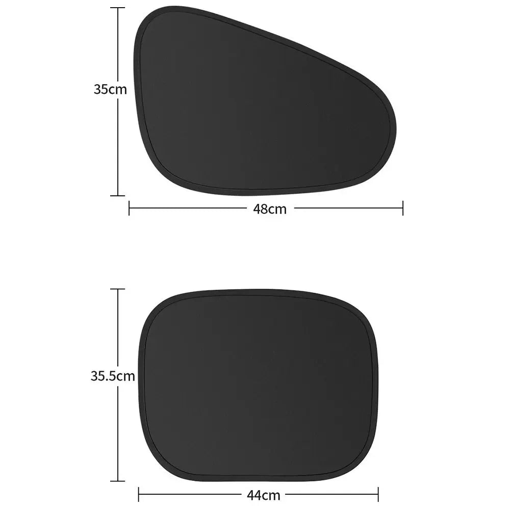 Electrostatic Adsorption Car Side Window Sun Shade Heat Insulation Zpaxo