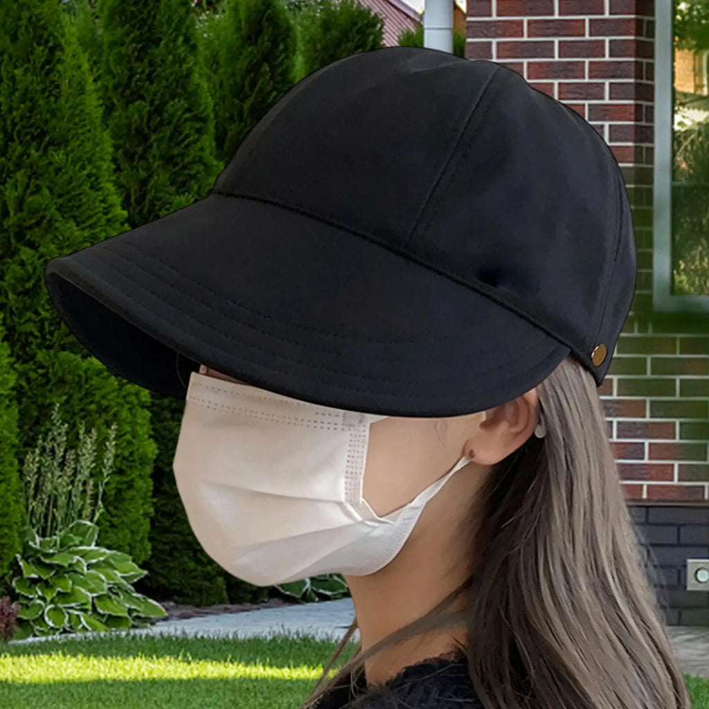 Summer Hats For Women Adjustable UV Protection Lightweight Headwear Wide Brim Sun Hat Women For Camping Hiking Fishing Running Zpaxo