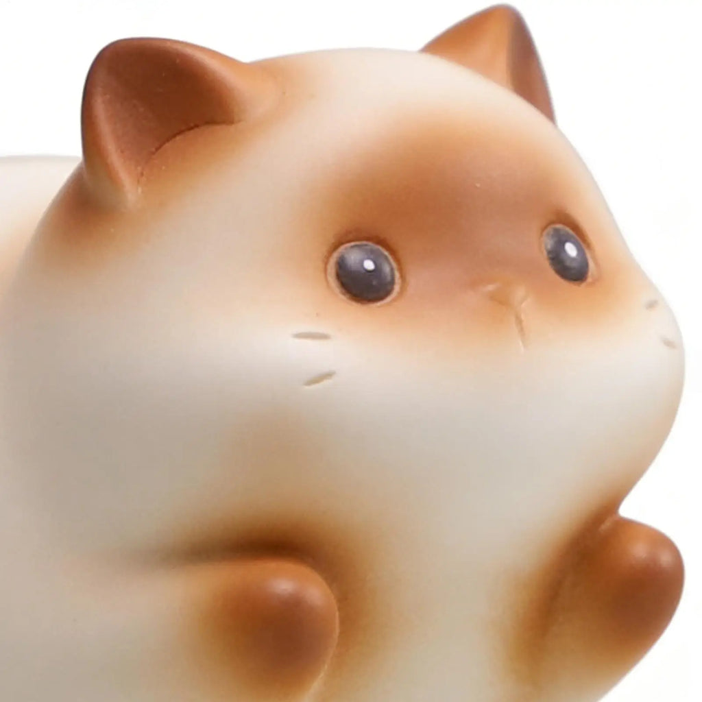 Small Cat Figurines Rocking Cute Decor Miniature Desk Home Office